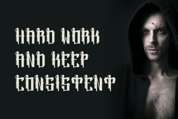 Magical Sains Font PNG with transparent background - Preview 4