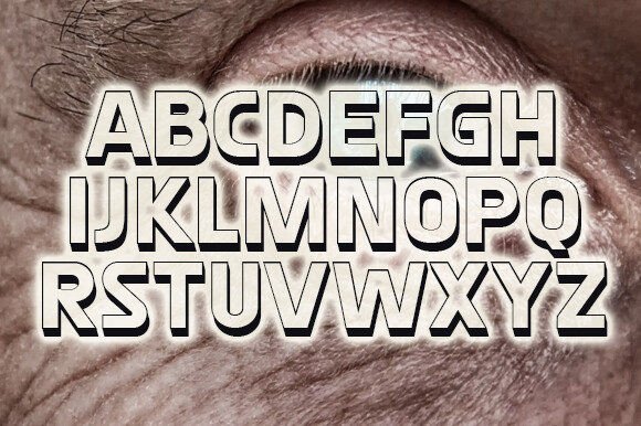 Net Worth Font PNG with transparent background - Preview 3
