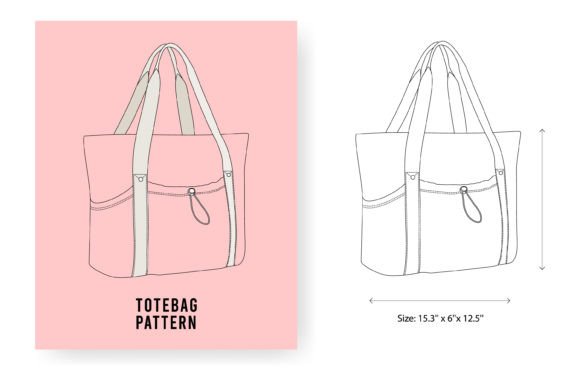 Tote Bag for Women, Tote Bag Pattern