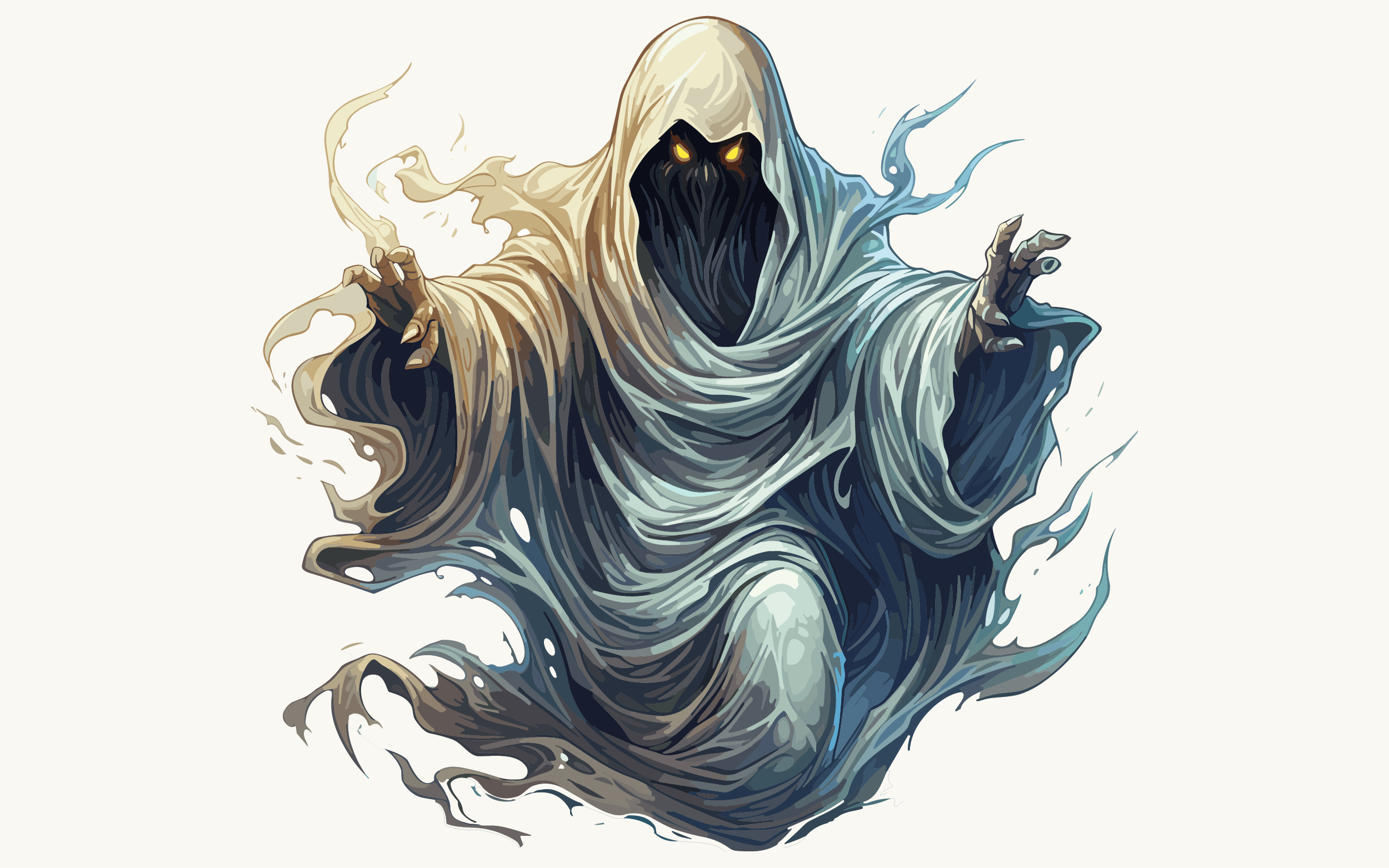 Spooky Ghost Graphics Spooky Ghost Graphic by NESMLY · Creative Fabrica