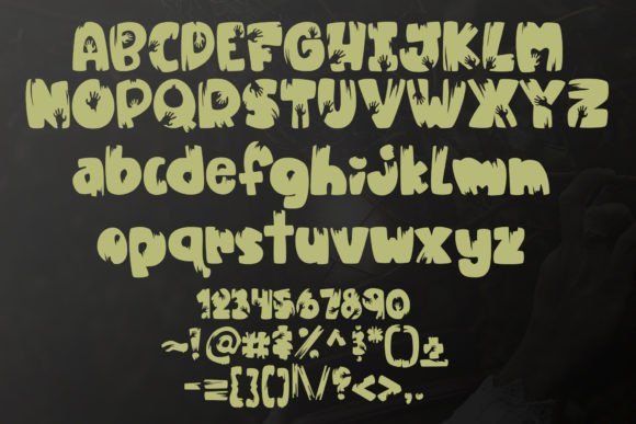 Biters Font - Preview 1