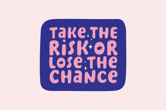 Bubble Garden Font - Preview 2