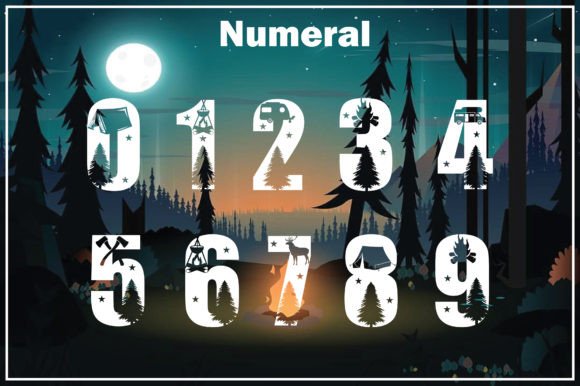 Camping Font - Preview 2