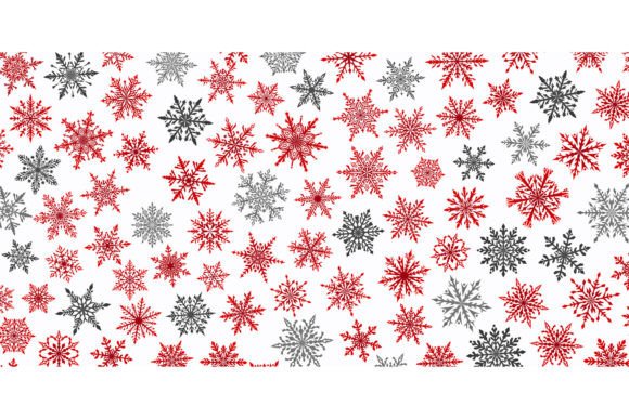 Christmas Backgrounds of Snowflakes