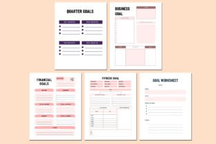 Editable 2024 Goal Planner for Canva Graphic by Shumaya · Creative Fabrica