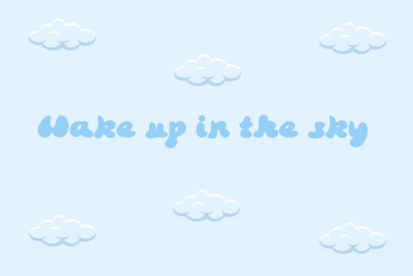 Good Morning Font - Preview 1