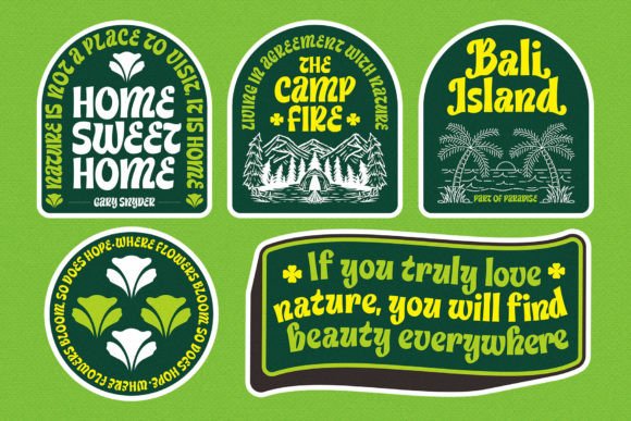 Green Peas Font - Preview 6