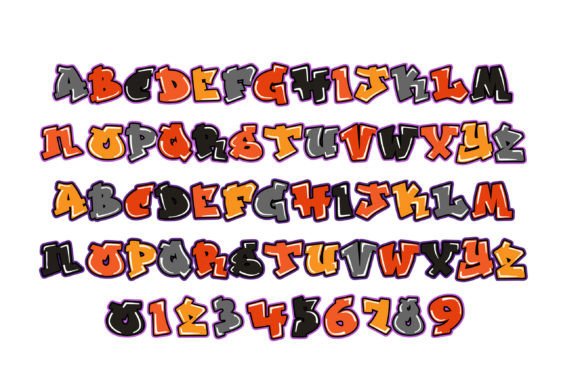 Hip Halloween Font font preview - 1