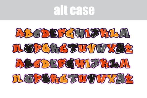 Hip Halloween Font font preview - 6