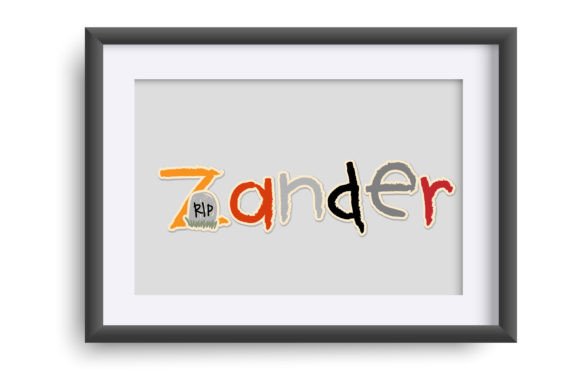 Kids Halloween Font font preview - 4
