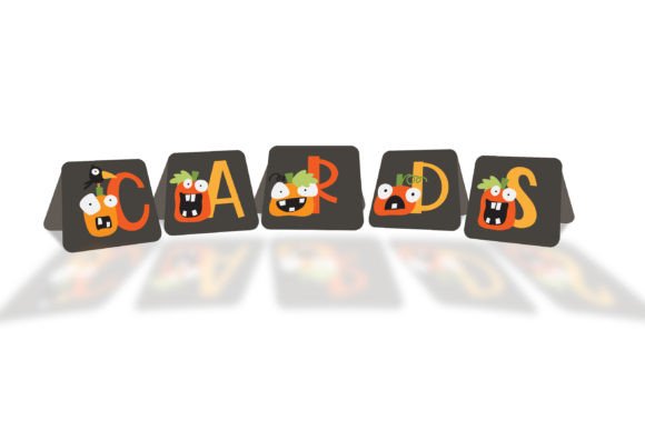 Lil' Pumpkin Cards Font PNG with transparent background - Preview 3