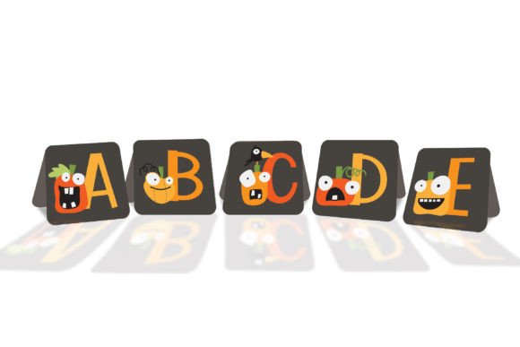 Lil' Pumpkin Cards Font PNG with transparent background - Preview 4