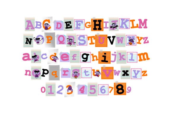 Noted Nightwalker Font PNG with transparent background - Preview 1