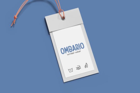 Ombario Font PNG with transparent background - Preview 1