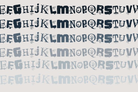 Pig Sty Die Font font preview - 4