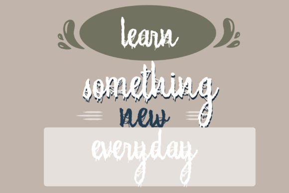 Seafaring Searring Font PNG with transparent background - Preview 5