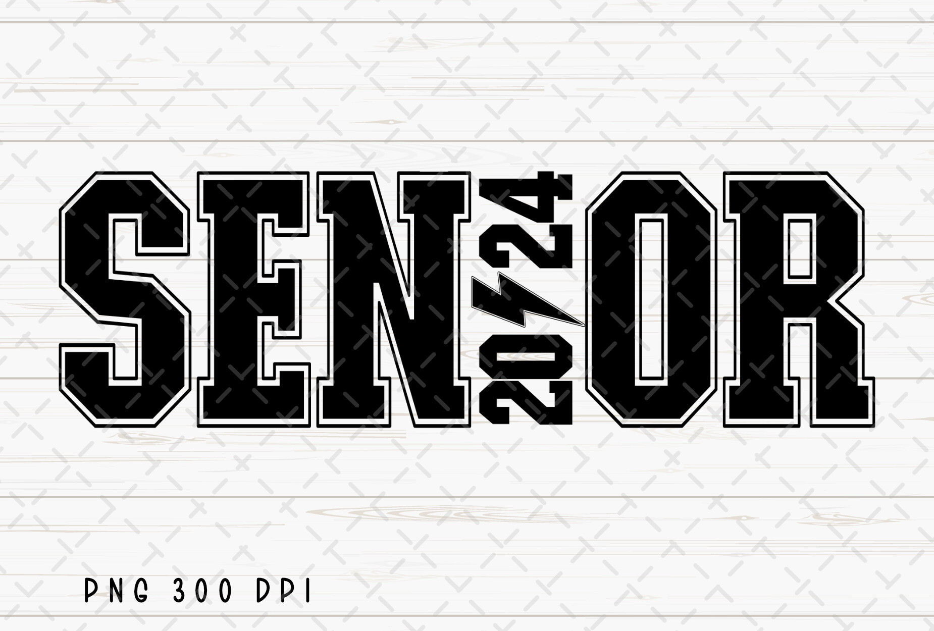 Senior 2024 Graduation Sublimation PNG Graphic by Flora Co Studio ...