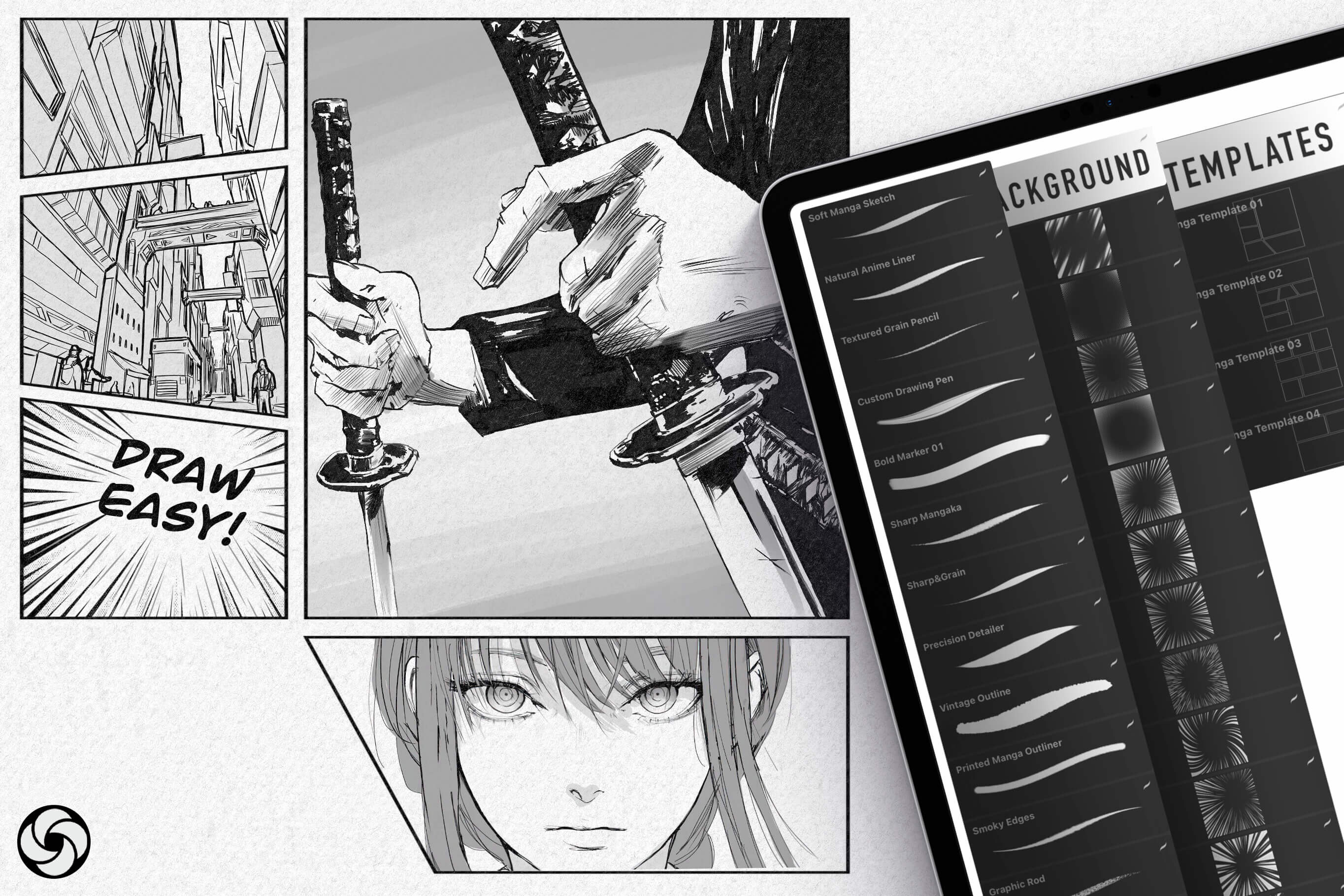 Awesome Manga Procreate Brushes - photo 5