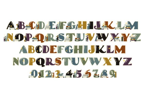 Bookaholic Spells Font - Preview 1