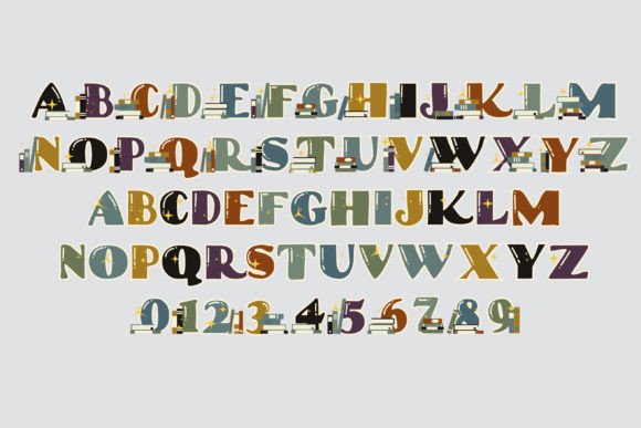 Bookaholic Spells Font - Preview 2