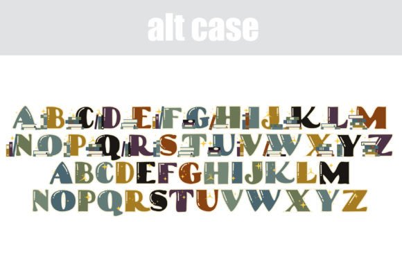Bookaholic Spells Font - Preview 6