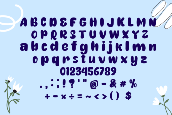 Candle Font - Preview 1