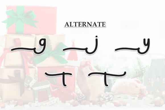 Christmas Charity Font - Preview 6