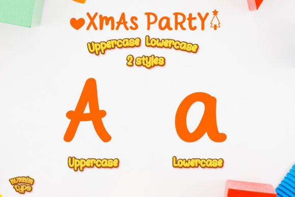 Christmas Party Font - Preview 1