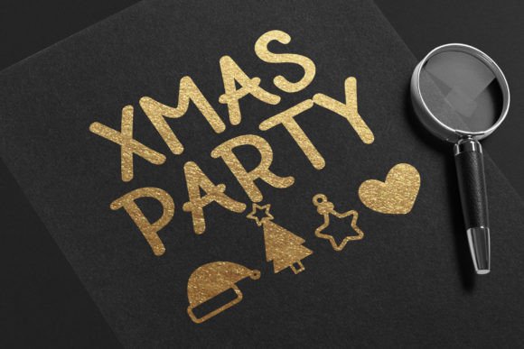 Christmas Party Font - Preview 2