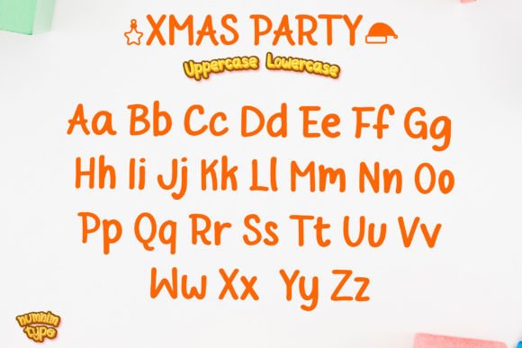 Christmas Party Font - Preview 5