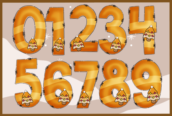 Christmas Reindeers Font - Preview 2