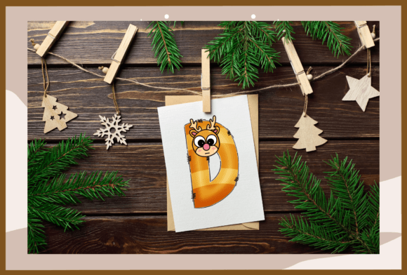 Christmas Reindeers Font - Preview 3