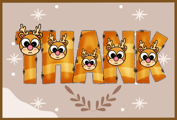 Christmas Reindeers Font - Preview 6