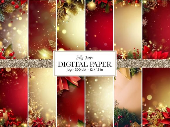 Christmas Background - Digital Paper