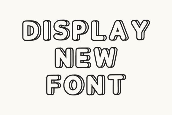Crazy Donut Font - Preview 1