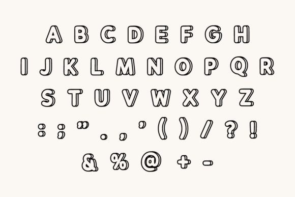 Crazy Donut Font - Preview 6