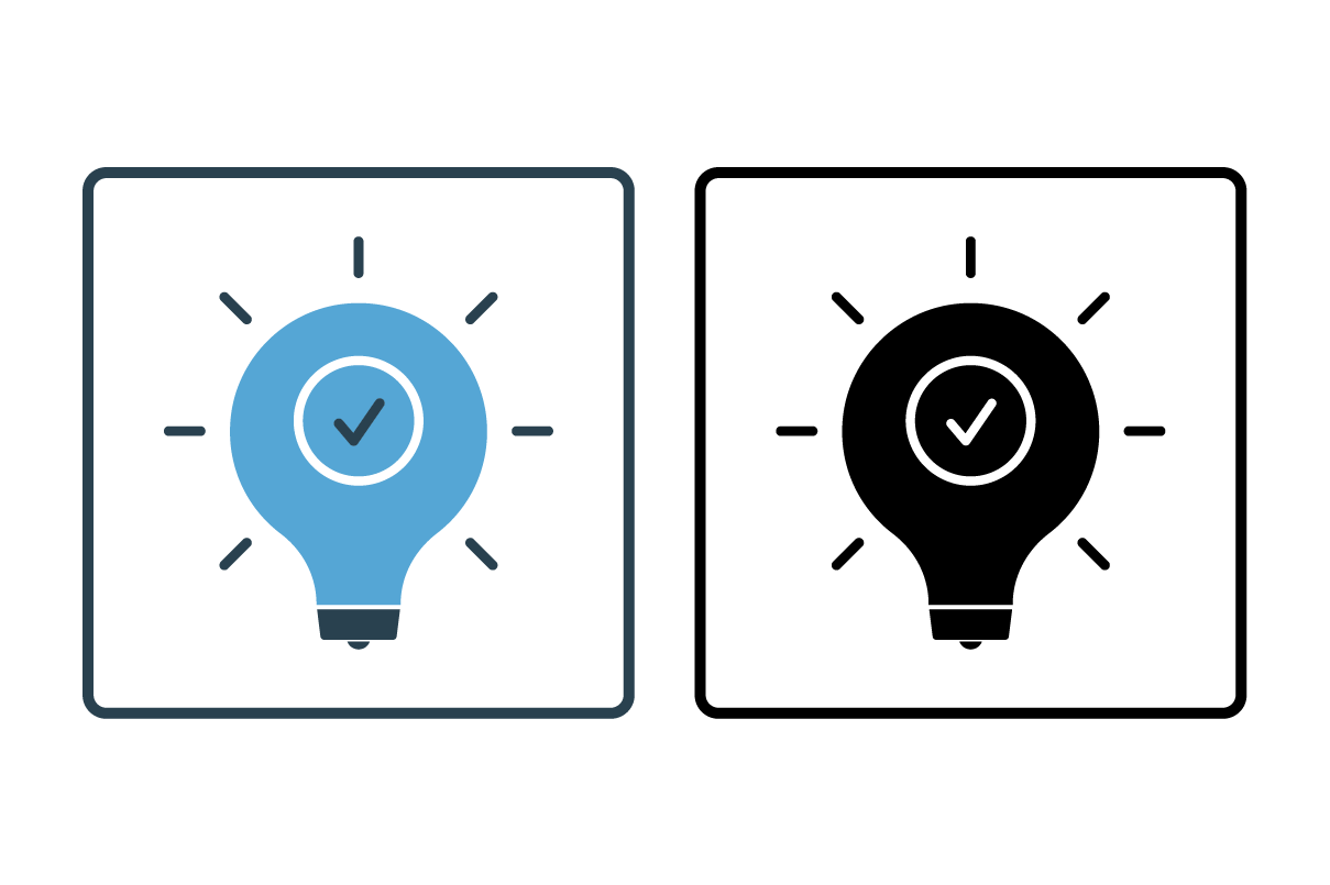 Creativity Solid Icon Graphic by asobahus · Creative Fabrica
