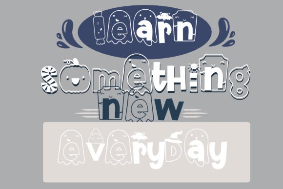 Cutie Halloween Font - Preview 5