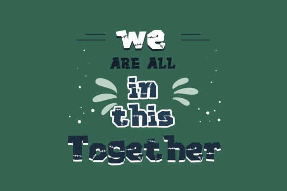 Frankenfriend Font PNG with transparent background - Preview 1