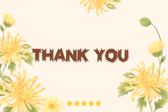 Garden Font - Preview 4