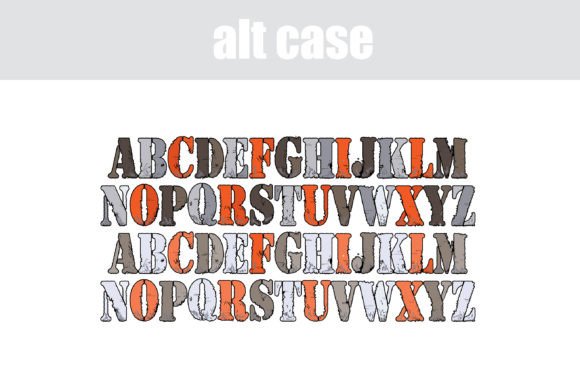 Halloween Rings Font PNG with transparent background - Preview 6