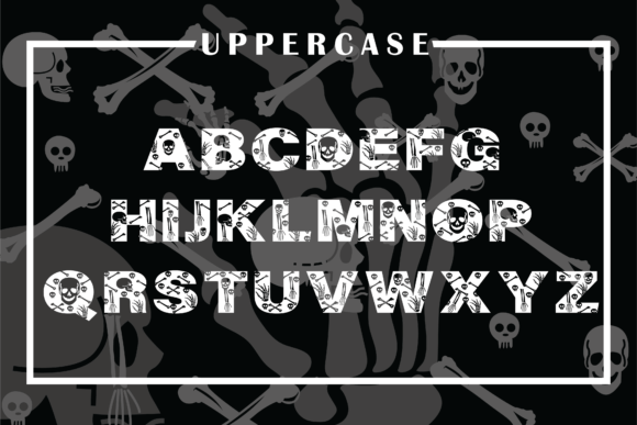 Halloween Skeleton Font - Preview 1