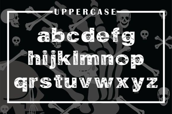 Halloween Skeleton Font - Preview 2