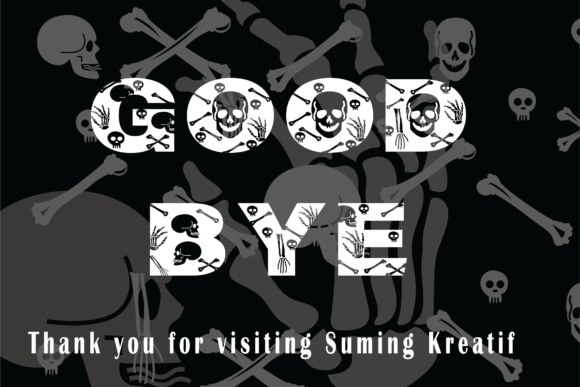 Halloween Skeleton Font - Preview 4