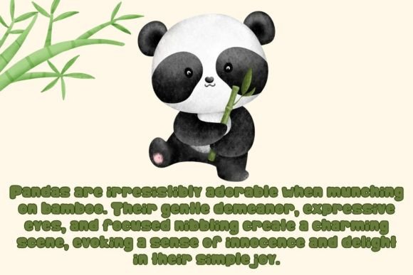 Happy Bamboo Font - Preview 1