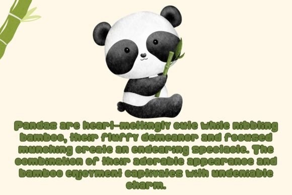 Happy Bamboo Font - Preview 2