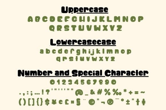 Happy Bamboo Font - Preview 4