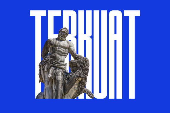 Herculine Font PNG with transparent background - Preview 1