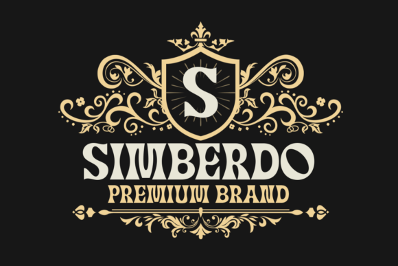 Kemading Font PNG with transparent background - Preview 1