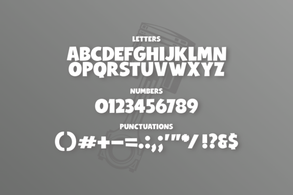 Kohsine Font PNG with transparent background - Preview 2